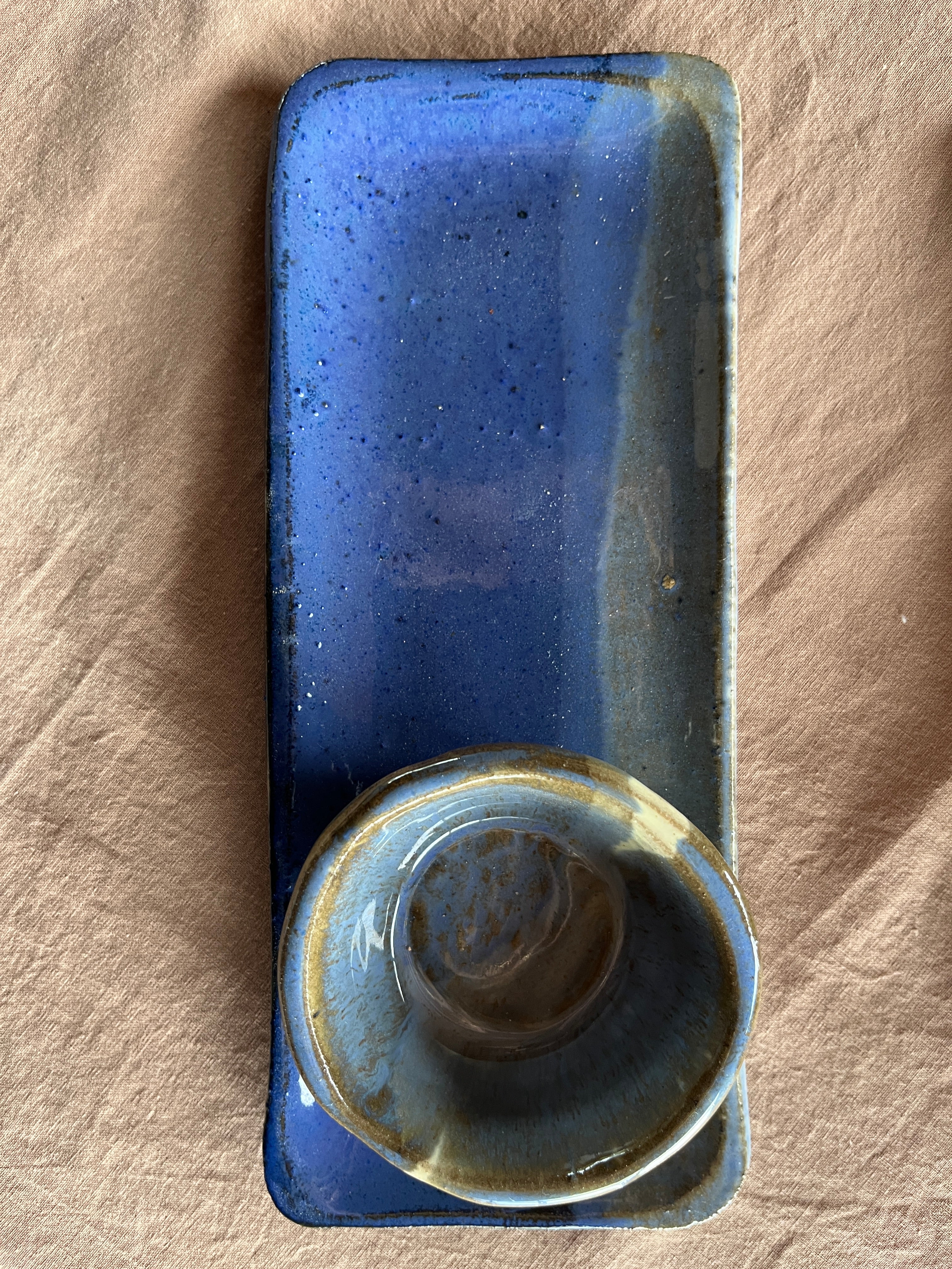 Juego set sushi 6 piezas, (6 platos y 6 Pocillos)